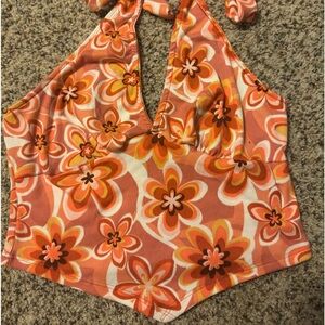 Rue 21 Hawaiian Halter Top
